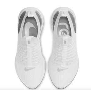 Nike React Phantom Run Flyknit - White-Silver